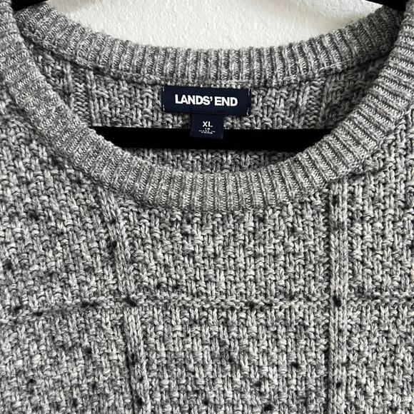 Split hem knit grey - Picture 3 of 5